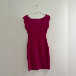 Diane von Furstenberg Bevin Pink dress SIZE 6, Good Condition